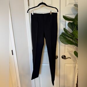 NWT SPANX Black Ponte Micro-Flare Women's Pants, size L Petite